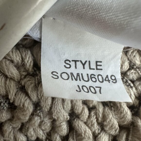 Sigrid Olsen Sport Chunky Knit Sweater Womens S Beige Textured Casual Grannycore - Picture 7 of 9